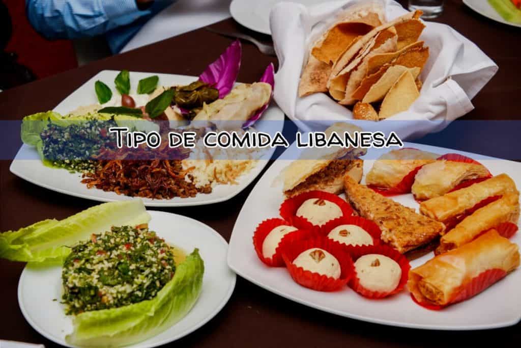 tipo de comida libanesa