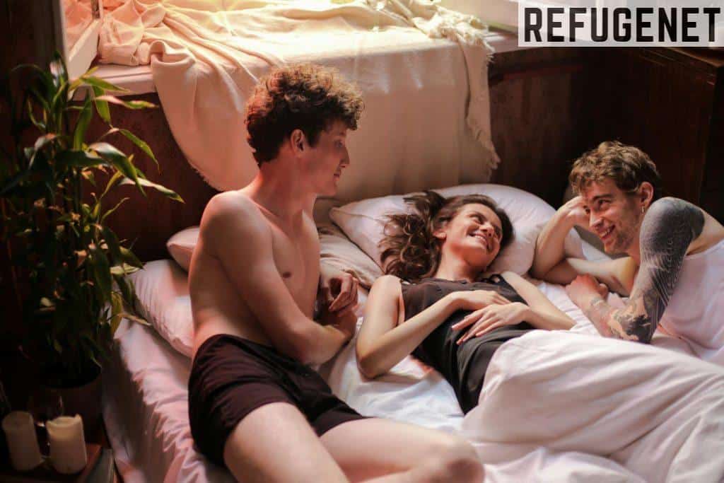 posiciones sexuales trio