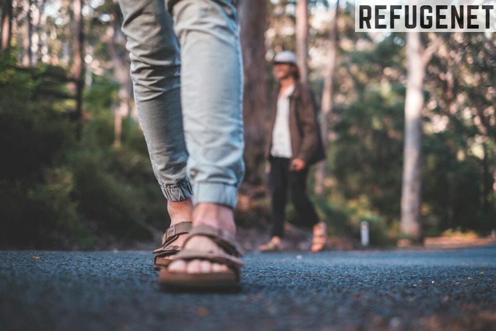 Sandalías respetuosas con el medio ambiente 